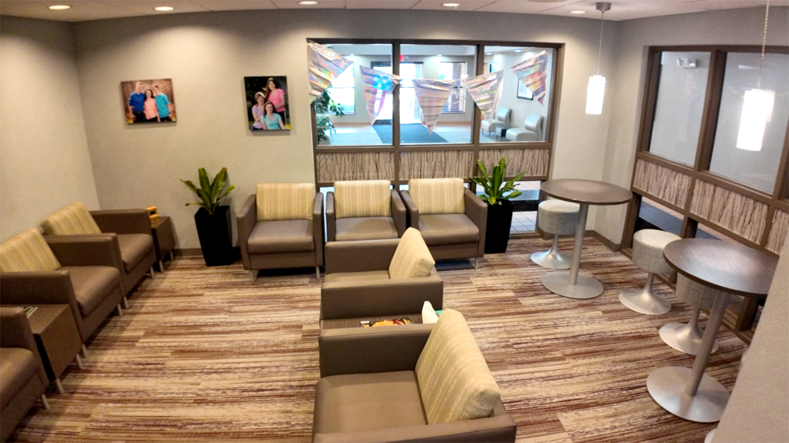 Brieden Orthodontics waiting area